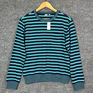 New Gap Striped‎ Crew Neck Sweatshirt Size Small